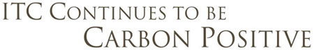ITC continues to be carbon positive
